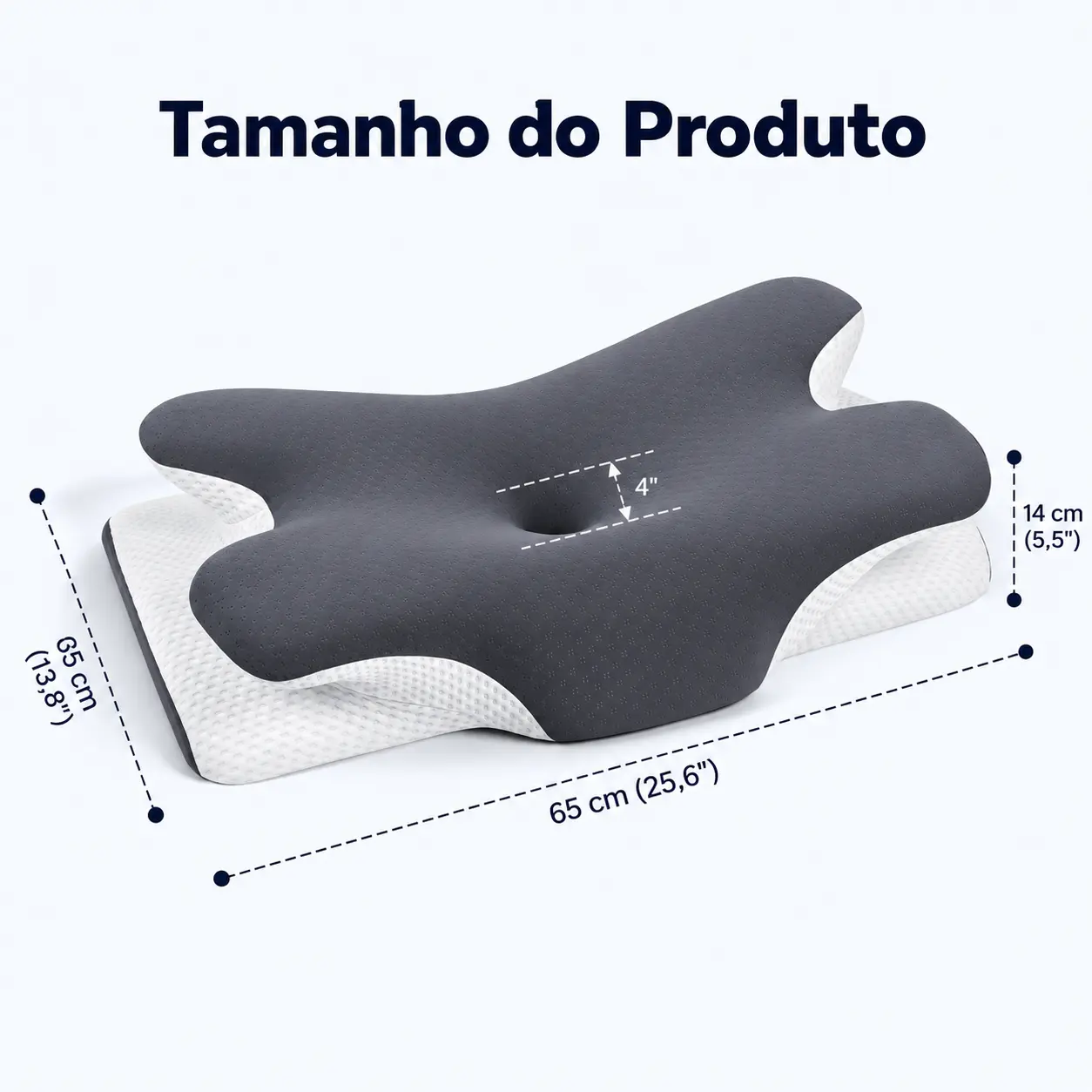 Detalhe 9 do travesseiro CloudNest