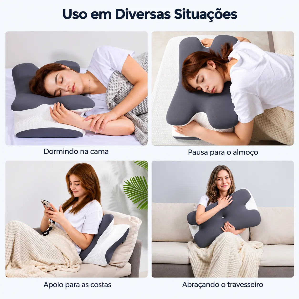 Conforto em diferentes posições